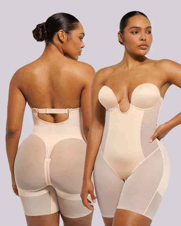 zorryx™ MeshSmooth-Deep Plunge Bodysuit