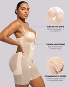 zorryx™ MeshSmooth-Deep Plunge Bodysuit