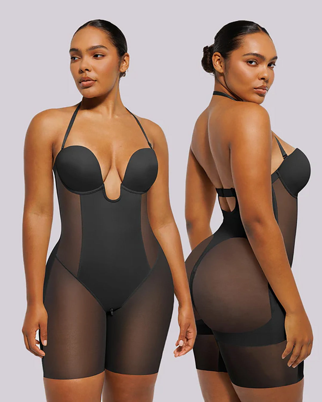 zorryx™ MeshSmooth-Deep Plunge Bodysuit