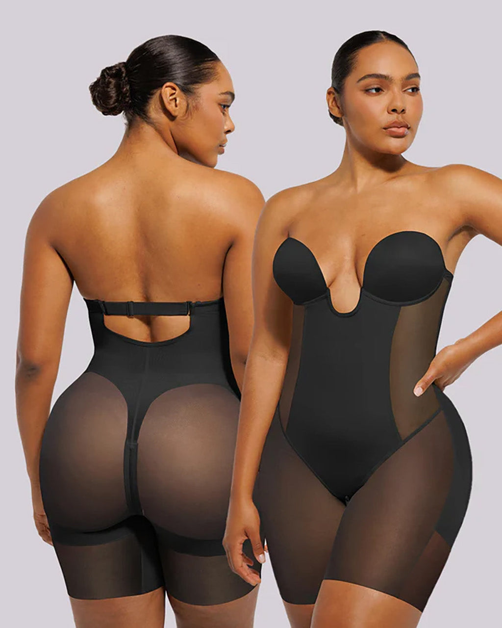 zorryx™ MeshSmooth-Deep Plunge Bodysuit