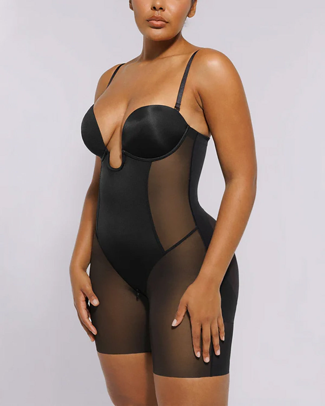 zorryx™ MeshSmooth-Deep Plunge Bodysuit