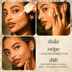 tarte summer skin essentials - CC color-correcting tinted serum + creaseless SPF 30 mineral setting powder