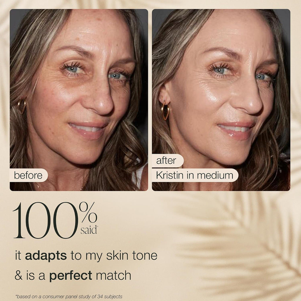 tarte summer skin essentials - CC color-correcting tinted serum + creaseless SPF 30 mineral setting powder