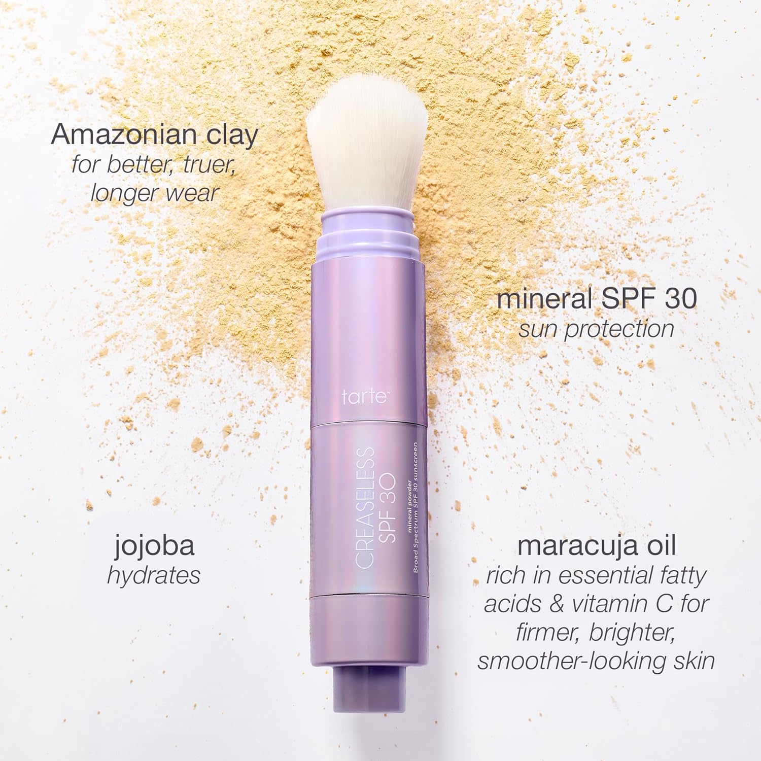 tarte summer skin essentials - CC color-correcting tinted serum + creaseless SPF 30 mineral setting powder